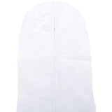1 Pc Wedding Dress Dust Cover Breathable Non Woven Fabric White, 180 cm