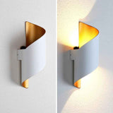 10W Spiral LED Wall Light 3000K Warm White