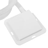 HOOWIFFY Air Conditioner Drip Pan Set with Plastic Drain Tray and Hose, Efficient Water Catcher for AC Units