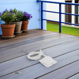 HOOWIFFY Air Conditioner Drip Pan Set with Plastic Drain Tray and Hose, Efficient Water Catcher for AC Units