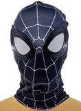 Spider Superhero Black Suit Costume Mask