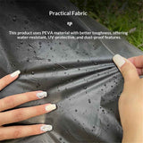 Bike Bicycle Cover Waterproof Dustproof- Bike Cover for 1 Bikes, Indoor and Outdoor Use, Bike Cover Rain Sun UV Wind Snow Proof Resistant (Black 350g)