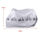 2 pack Bike Bicycle Cover Waterproof Dustproof- Bike Cover for 1 or 2 Bikes, Indoor and Outdoor Use, Bike Cover Rain Sun UV Wind Snow Proof Resistant