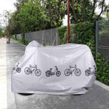 2 pack Bike Bicycle Cover Waterproof Dustproof- Bike Cover for 1 or 2 Bikes, Indoor and Outdoor Use, Bike Cover Rain Sun UV Wind Snow Proof Resistant
