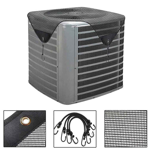 Central Air Conditioner Cover for Outside Units71*71CM Top Universal Outdoor AC Cover Defender (Mesh,)