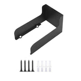Outdoor Black Doorbell Rain Anti-Glare Cover, Steel Weather-Blocking Camera Cover Glare Sun Shade Protection for Most Video Doorbells
