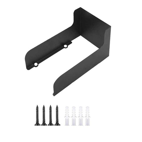 Outdoor Black Doorbell Rain Anti-Glare Cover, Steel Weather-Blocking Camera Cover Glare Sun Shade Protection for Most Video Doorbells