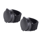 2pcs Bike Mirrors Cycling Rear View Mirror Adjustable Wrist Band Mirror Bicycle Wristband Rear View Mirror