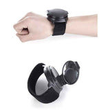 2pcs Bike Mirrors Cycling Rear View Mirror Adjustable Wrist Band Mirror Bicycle Wristband Rear View Mirror