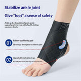 1 Pair Adjustable Compression Ankle Brace for Sprained Ankle, Strong Support & Breathable Ankle Support for Injury Recovery, Joint Pain, Swelling, Man & Women（L (sizes 39-43)）