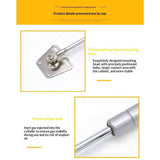 2 Pack 100N/22LBS Drop Down Gas Struts for Drop-Front Desk Downward Slowly Such as Fold-Down Desk, Flap Lid