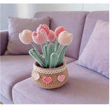 Crochet Kit for Beginners, Tulip Crochet Starter Kit Beginner for Complete Beginners Adults, Crocheting Knitting Kit