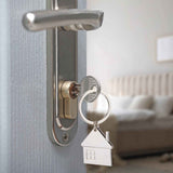 15pcs House Key Chain House Shaped Pendant Keychains Home Keychain Set Cute Home with Window Key Charm Metal Keyring Gift