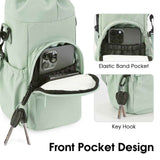 Water Bottle Holder with Strap 32oz 40oz Insulated Water Bottle Carrier Sling Bag with Phone Pocket Crossbody