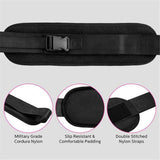 Exercise Hip Thrust Belt - Glute Trainer for Home Workouts with Extra Padding - Fully Adjustable Hip Thrust Belt for Dumbbells - Booty Builder, Glute Workout Equipment