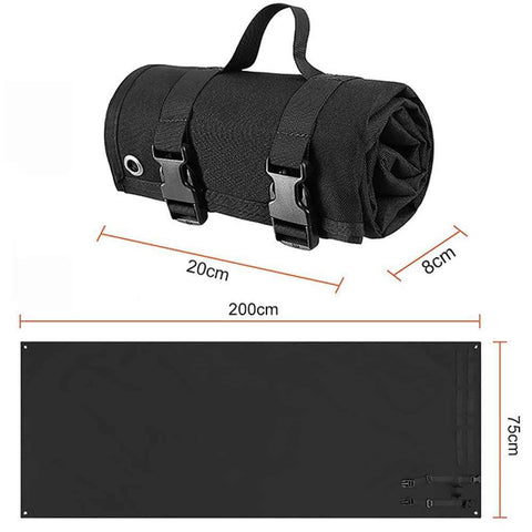 Roll-Up Shooting Mat - Shooter Mat for Range Rifle Hunting - Outdoor Hunting Accessories - Durable, Non-Slip, Durable Double-Layered Nylon