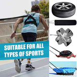 Sled Harness Workout Resistance and Assistance Trainer Physical Training Resistance Rope Kit Improving Speed, Stamina and Strength