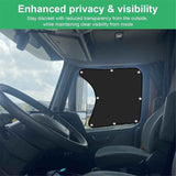 2pcs Semi Truck Side Window Sun Shade International Trucks RV | Semi Truck Accessories, Sunshade UV Protection, Keep Interior Cool