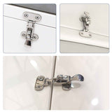 Marine 316 Stainless Steel Anti-Rattle Lockable Hatch,Hold Down Clamp Latch,Marine Hatch Locker (2 PCS)