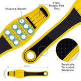 Magnetic Wristband for Tools Magnet Screw Holder Wrist Support Keeps Screws Nails Drill Bits Handy Unique Tool Gadgets for Men's & Dad Perfect Christmas Gifts Stocking Stuffers