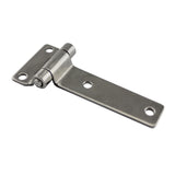 Pair of Stainless Steel 304 T-Shape Door Hatch Hinge L 5.3 in（135mm） for Container Vans Caravans Polish Marine Boat Hardware Counter Back Flap Hinges