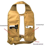 Beer Bandolier Holder 12-Pack Drink Vest Beer Can Soda Belt Holster Beverage Holder Insulate BBQ Party Gag