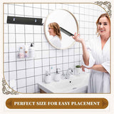 Hair Extension Holder for Styling Hair Stands Stainless Steel Hair Extension Display Hair Hanger Tool for Washing, Coloring and Blow-Drying of Weft, Clip-In, Tape-In Extensions (Black)