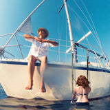 Young Marine Rope Ladder for Inflatable Boat, Kayak, Motorboat, Canoeing (4 Step) Boat Rope Ladder, Foldable Assist Boarding Outdoor Climbing Rope Ladder for Inflatable Boat