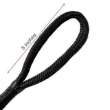 Horse Lead Rope, Double Braided Nylon Horse Lead Line, Lead Rope for Horses with Quick Halter Attachment, Soft Comfort Grip, Barn Horse Tack for Daily Use & Showing (1/2" X 15ft)