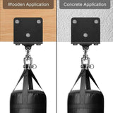 Punching Bag Hanger for Heavy Bag Beam Mount Hardware 360° Rotation Boxing Bag Ceiling Mount I-Beam Heavy Bag Hanger Beam Mount Hooks for Hanging Heavy Punching Bags