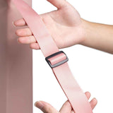 Yoga Mat Bag with Water Bottle Pocket and Bottom Wet Pocket, Exercise Yoga Mat Carrier Multi-Functional Storage Bag （pink）
