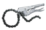 Locking Chain Clamp, Locking Chain Pliers with 80cm Chain, Quick Release，Heavy Duty Chain Vise Grip, Locking Chian Pliers Chain Vise Wrench for Any Shaped Objects