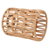 1 Pack Rattan Lamp Shade, Handwoven Natural wicker lamp shade, Boho Pendant Light Shades for Living Room, Bedroom, Kitchen - Eco-friendly & Stylish Home Decor