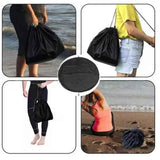 Waterproof Wetsuit Changing Mat & Dry Bag 2-in-1 - Sand-Free Beach Change Mat for Surfing, Swimming, Diving - Keep Car Dry & Smell-Free（medium size）