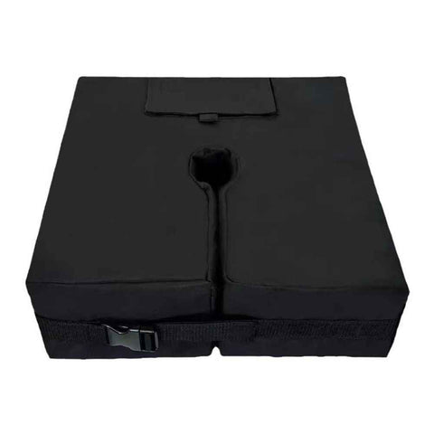 Square Umbrella Base Weight, 18" ~ Fits Any Offset, Cantilever & Any Outdoor Patio Umbrella Stand ~ Easy Set up(Without Sand)