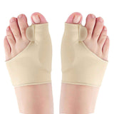 2 pair Relief Sleeve Pads & Corrector for Men & Women | Cushioned Support for Toe Alignment & Pain Relief | 2 Pair (35-40（S)）