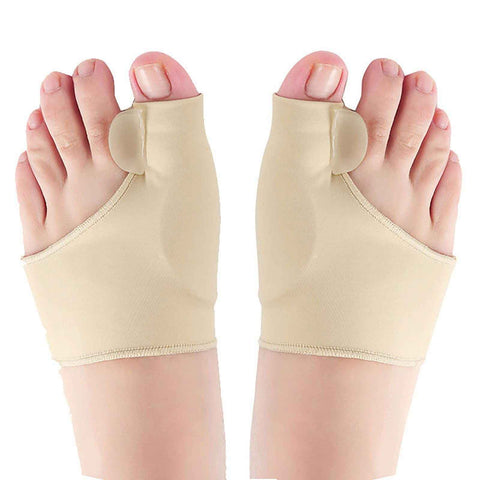 2 pair Relief Sleeve Pads & Corrector for Men & Women | Cushioned Support for Toe Alignment & Pain Relief | 2 Pair (35-40（S)）