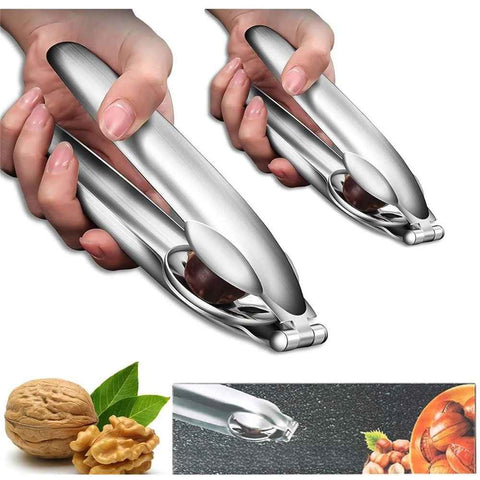 2pcs Stainless Steel Chestnut Cutter Tool Chestnut Opener Tool Chestnut Open Clip Chestnut Knife Chestnut Cracker Tool Chestnut Peeler Nut Cutter