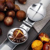 2pcs Stainless Steel Chestnut Cutter Tool Chestnut Opener Tool Chestnut Open Clip Chestnut Knife Chestnut Cracker Tool Chestnut Peeler Nut Cutter