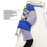 U-Shaped Positioning Sheet - Transfer Sheet for Turning and Repositioning, Multipurpose Bed Pad with Reinforced Handles, Turning Device for Elderly, Bed Patients