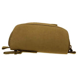 Eyeglasses Case Zipper Sunglasses Carrying Bag Nylon Men's Eyeglass Hard Box Cases with Clip,Spacious and Secure（khaki）