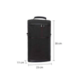 2 Bottle Leakproof Insulated Wine Tote Carrier Bag - Padded Cooler for Travel, Restaurants, Tasting, Parties, Great Gift for Wine Lovers (Only storage bag)