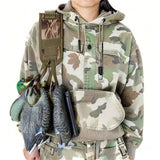 Waterfowl Non-Slip Leg Band Bird Hunting Game Strap with Leg Loop Style - Includes Heavy Duty Spring Clip and 8 Metal Cinch Rings