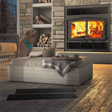 Magnetic Fireplace Draft Stopper - 2pcs Fireplace Vent Covers, Screen Insulation Blocker for Winter Indoor Prevent Cold Air and Heat Loss, 36 x 4in