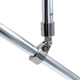 Top Fittings,Top Rail Mounts Jaw Slide,Eye End Caps External Stainless Steel 1 Pair Boat  Top Hinged Jaw Slide Rail Mount 316 Stainless Steel Marine Hardware