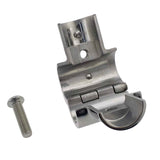 Heavy Duty Boat Hand Rail Fitting- Polished 90 Degree T/Tee Hinged/Split Fitting 1" Tube 316 Stainless Steel Cast Hand Rail Tube Connectors, Heavy Duty Nipples Connector Spare Part