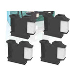 Boat Fender Hanger, Boat Rail and Cleat Fender Clips, Quick Connect and Release Fender Lines, Boat Bumper Adjuster 4pcs