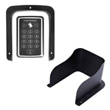 Ring Doorbell Cover Weatherproof, Large Metal Ring Doorbell Protector, Access Control Rain Cover, Outdoor Keypad Cover Protector, Ring Video Doorbell Waterproof Cover, Camera Doorbell Cover Black