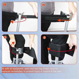 Extra Comfort Padded Wide Stilt Straps Leg Bands for Drywall, Painting, Insulation Comfortable for All Day Wear, Heavy Duty and Stability, Work with Various Brands of Stilts, 1 Pair
