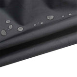 Outdoor Patio Furniture Covers Stacked Chairs , Lounge Chair Covers Outdoor Stack Chairs for All Weather Protection, Black, 65*65*120cm